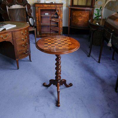 【東京都内23区配送無料】イギリス　アンティーク　88cm ダイニング　テーブル 東京都内23区配送無料】イギリス アンティーク 88cm ダイニング
